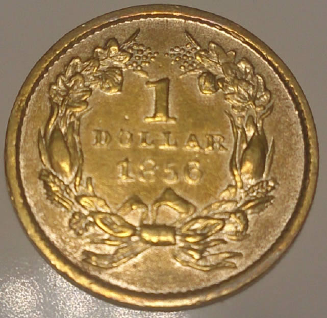 1856-$1-Gold-Contemporary-Counterfeit?